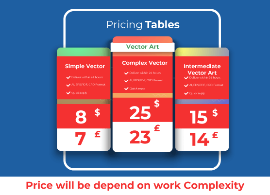 lowest vector conversion price list